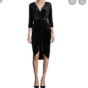 Plunging Crushed Velvet Alexia Admor